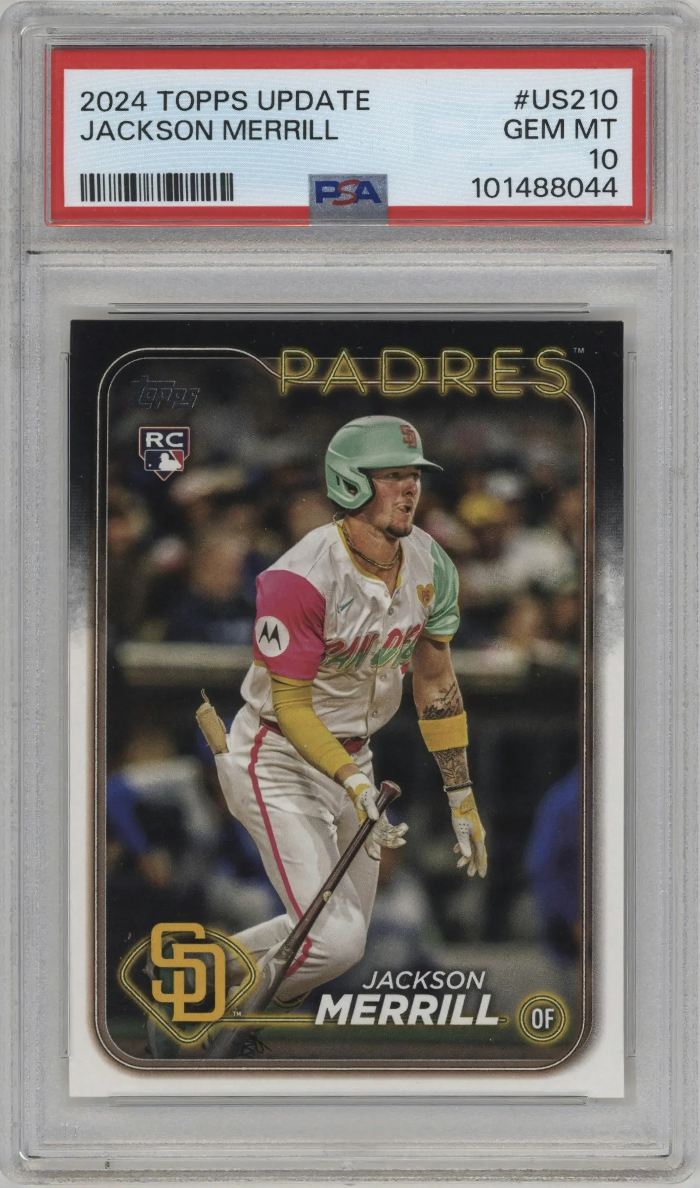 2024 Topps Update Jackson Merrill #US210 PSA 10