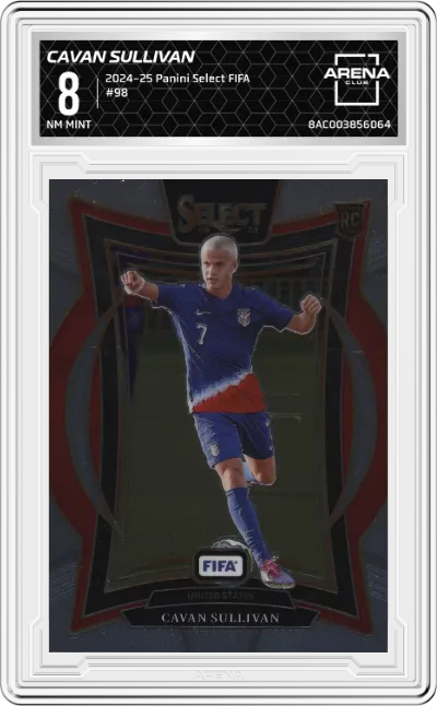 2024 Panini Select FIFA Cavan Sullivan ARENA CLUB 8