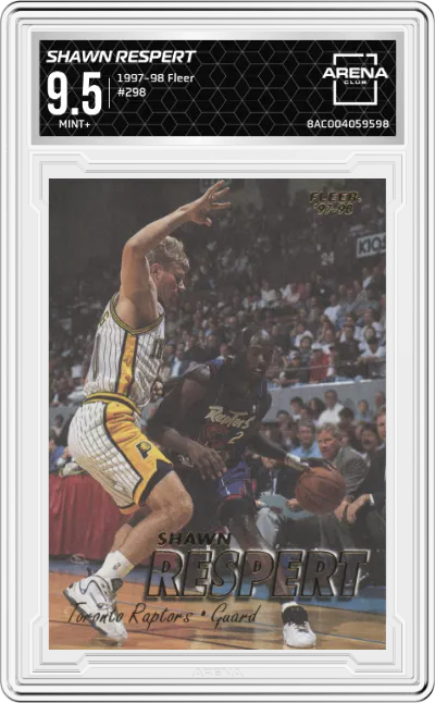 1997 Fleer Shawn Respert #298 ARENA CLUB 9.5