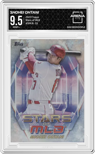 2023 Topps Series 2 Stars of MLB Shohei Ohtani ARENA CLUB 9.5
