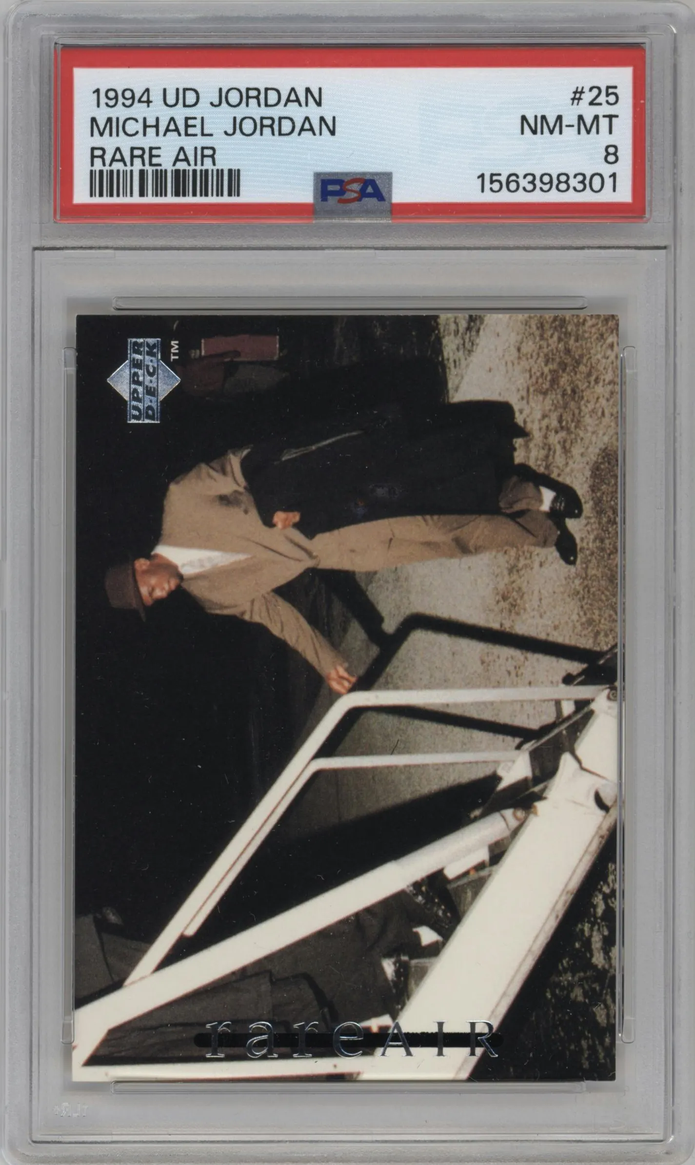 1994 Upper Deck Jordan Rare Air Michael Jordan #25 PSA 8