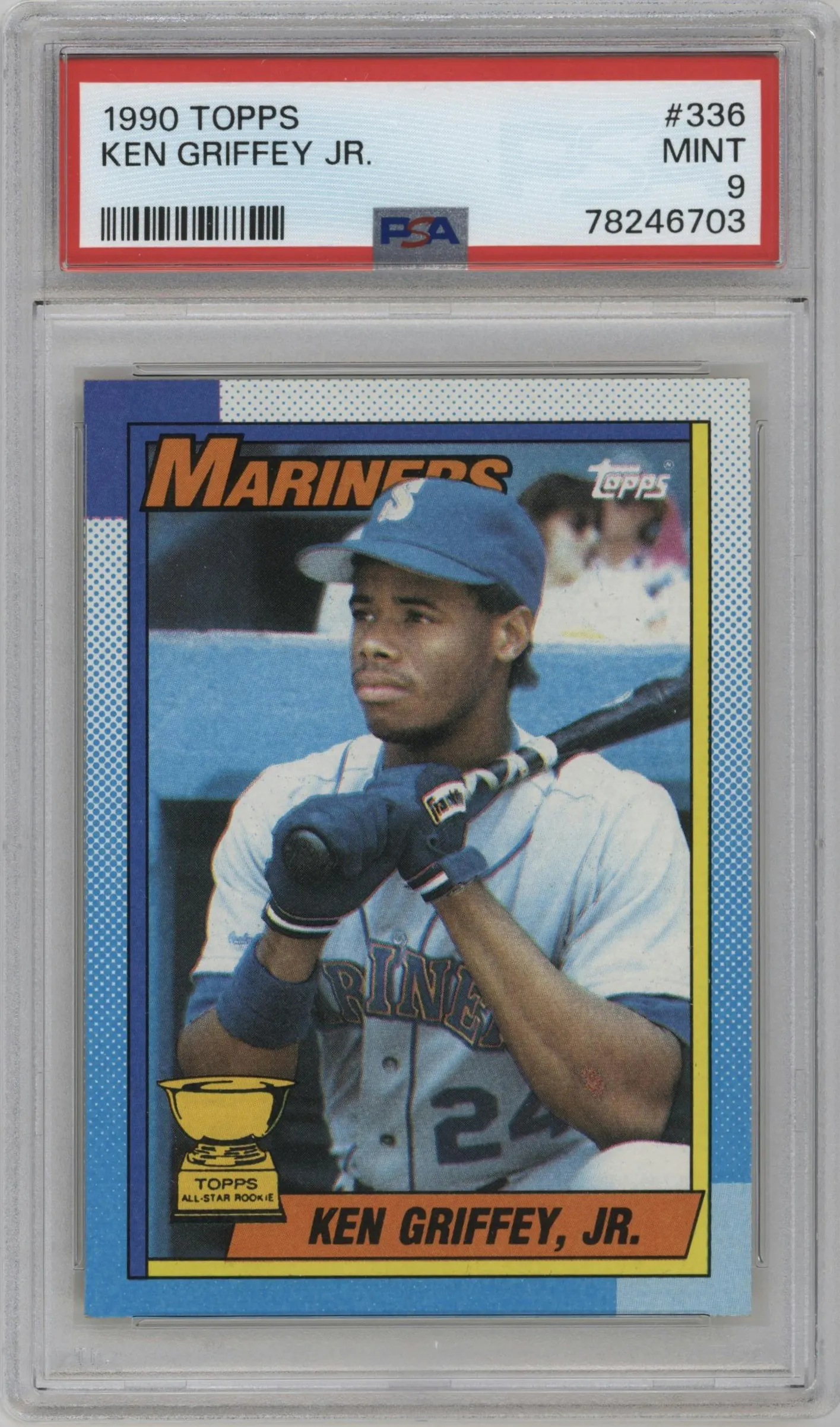 1990 Topps Ken Griffey, Jr. PSA 9