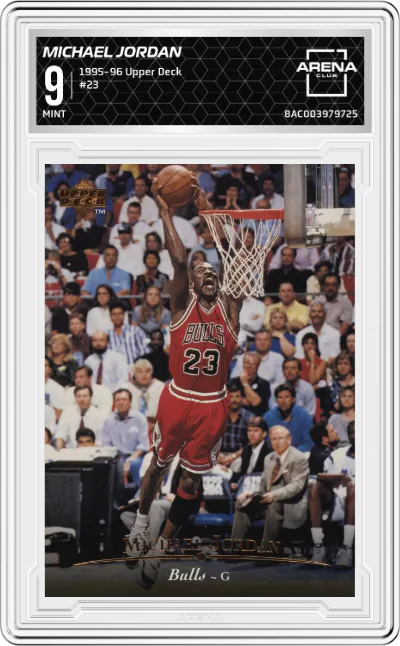 1995 Upper Deck Michael Jordan #23 ARENA CLUB 9