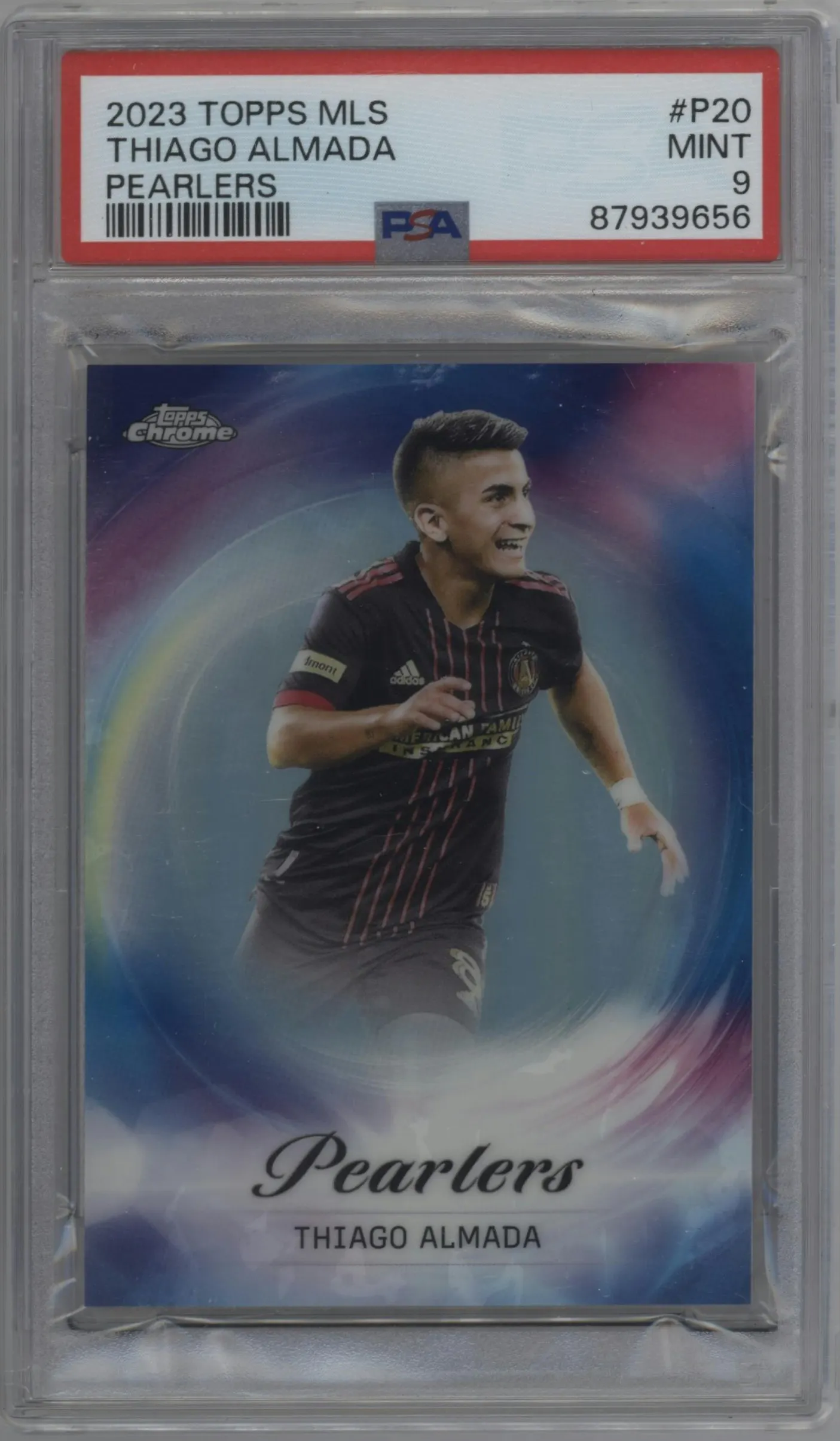 2023 Topps MLS Pearlers Thiago Almada #P-20 PSA 9
