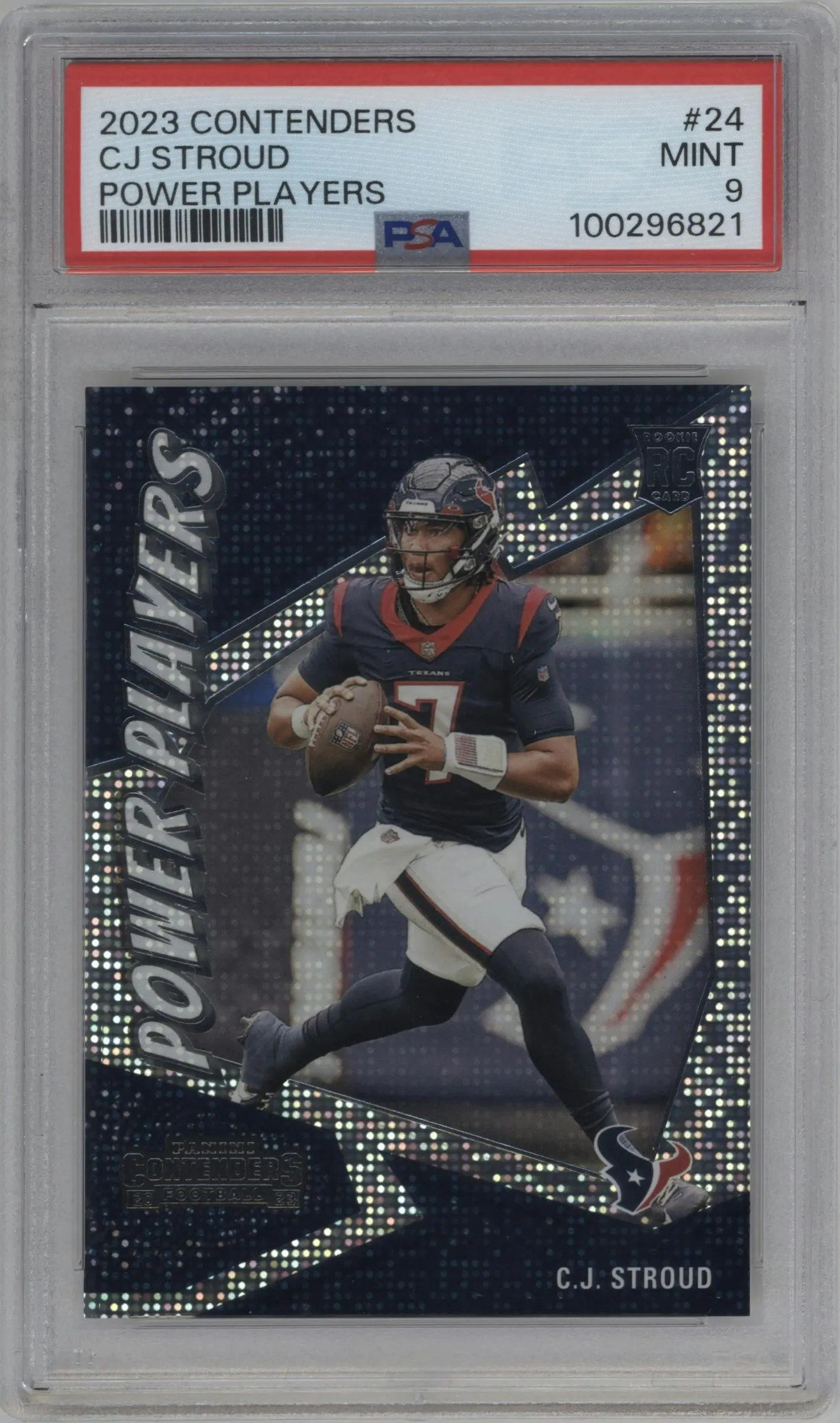 2023 Panini Contenders Power Players C.J. Stroud #24 PSA 9