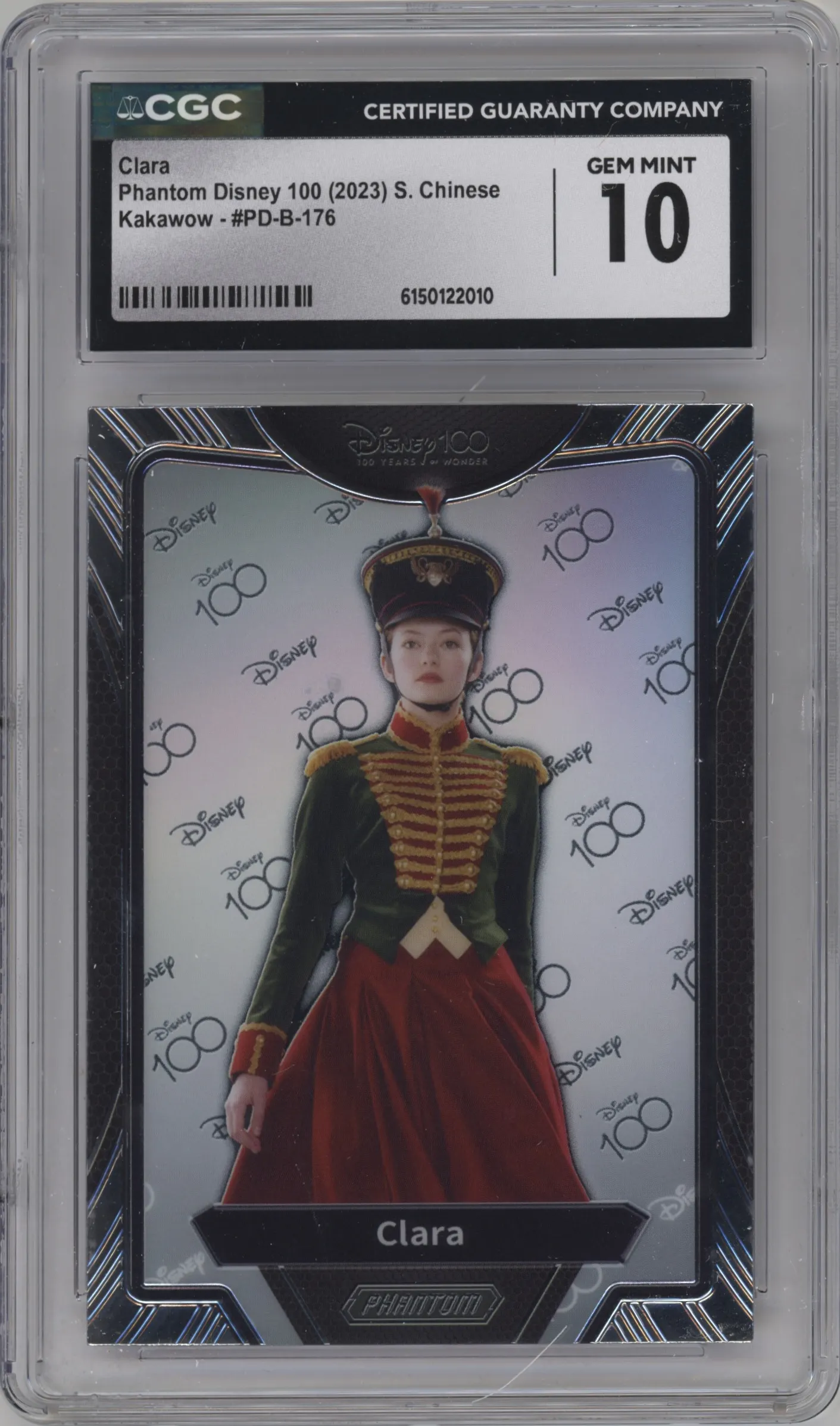 2023 Kakawow Disney 100 Clara CGC 10