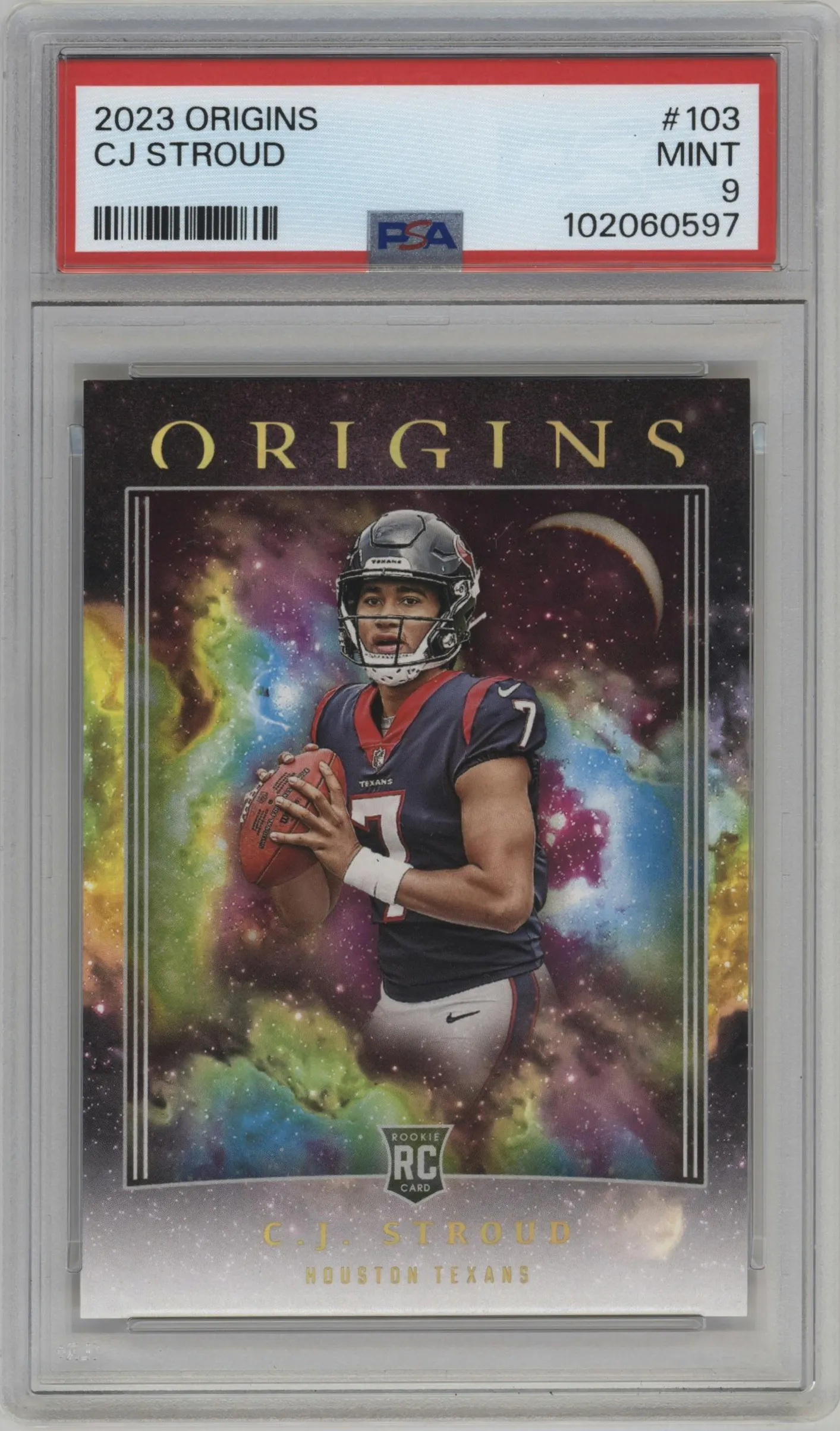 2023 Panini Origins C.J. Stroud #103 PSA 9