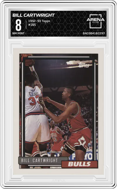 1992 Topps Bill Cartwright #165 ARENA CLUB 8