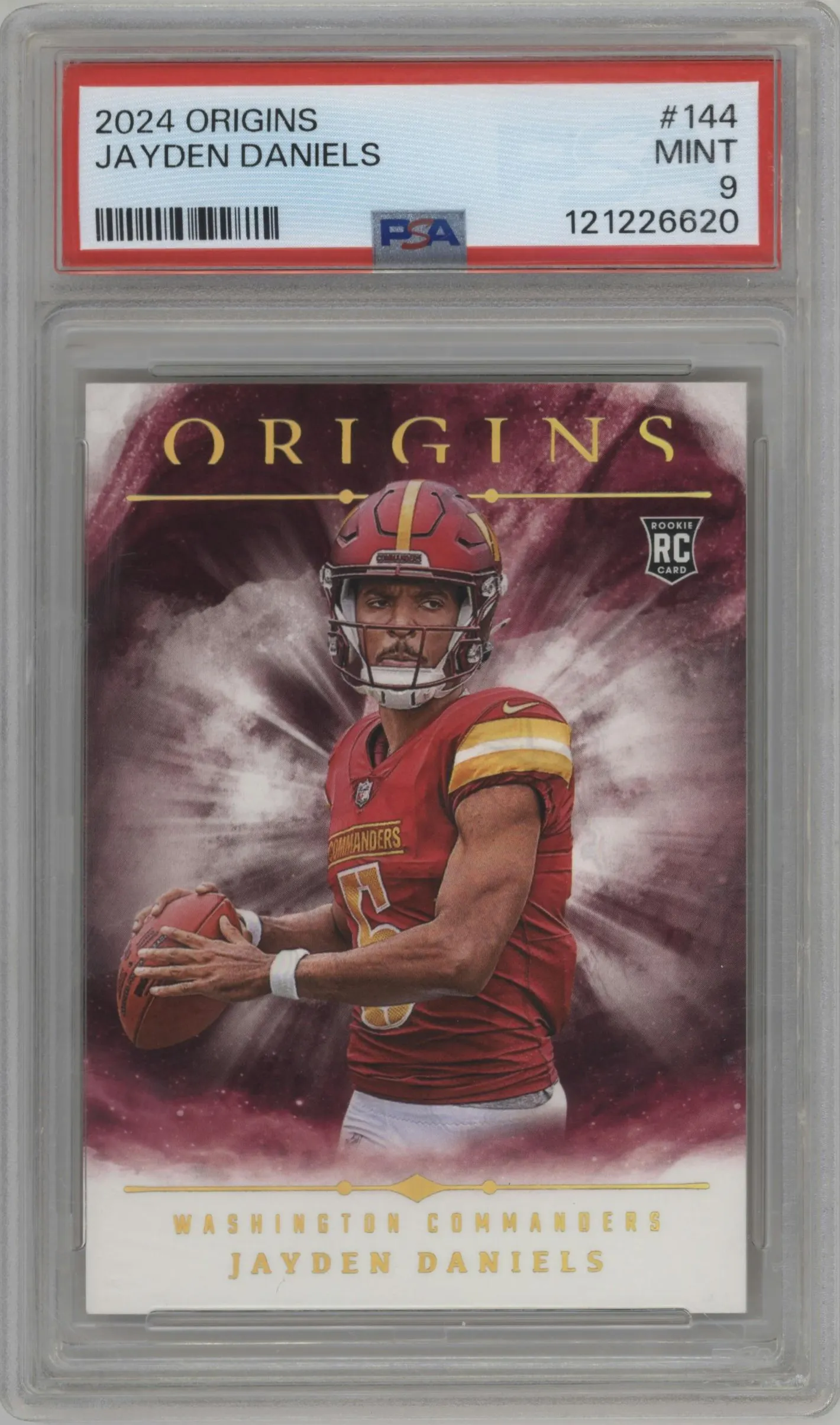 2024 Panini Origins Jayden Daniels #144 PSA 9