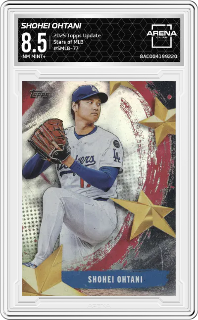 2025 Topps Update Stars of MLB Shohei Ohtani #SMLB-77 ARENA CLUB 8.5