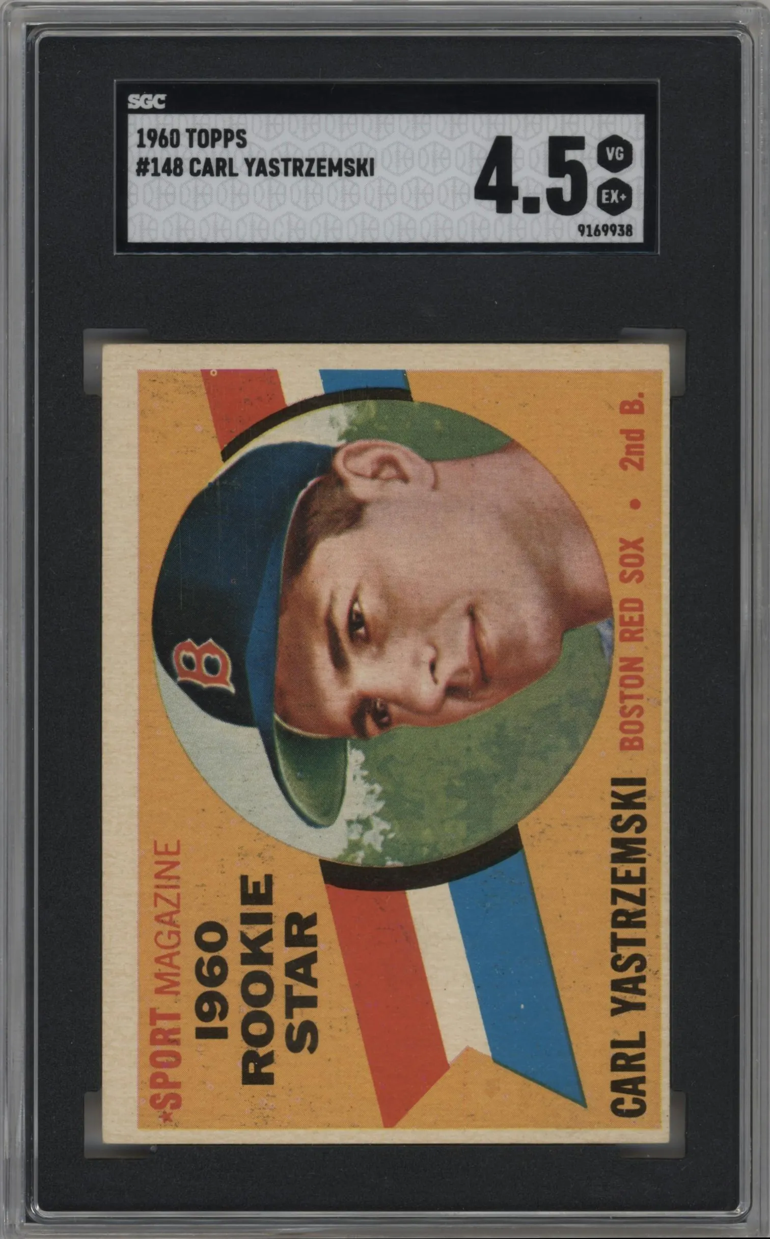1960 Topps Carl Yastrzemski #148 SGC 4.5