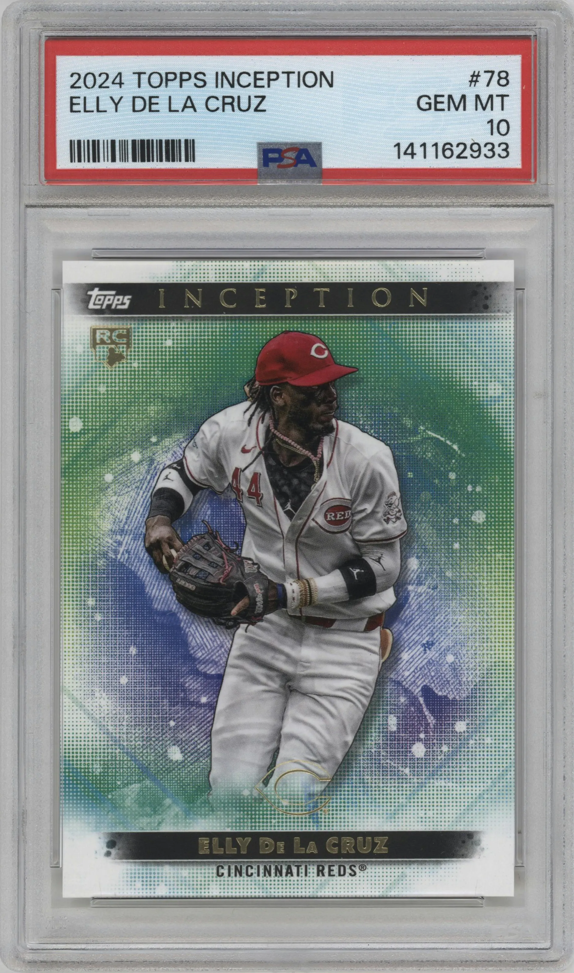 2024 Topps Inception Elly De La Cruz #78 PSA 10