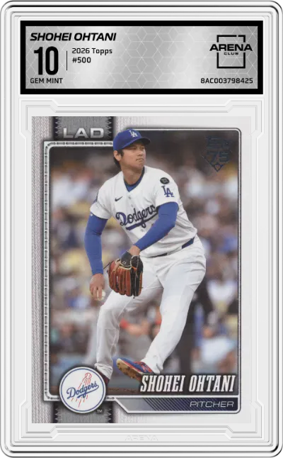 2026 Topps Shohei Ohtani ARENA CLUB 10