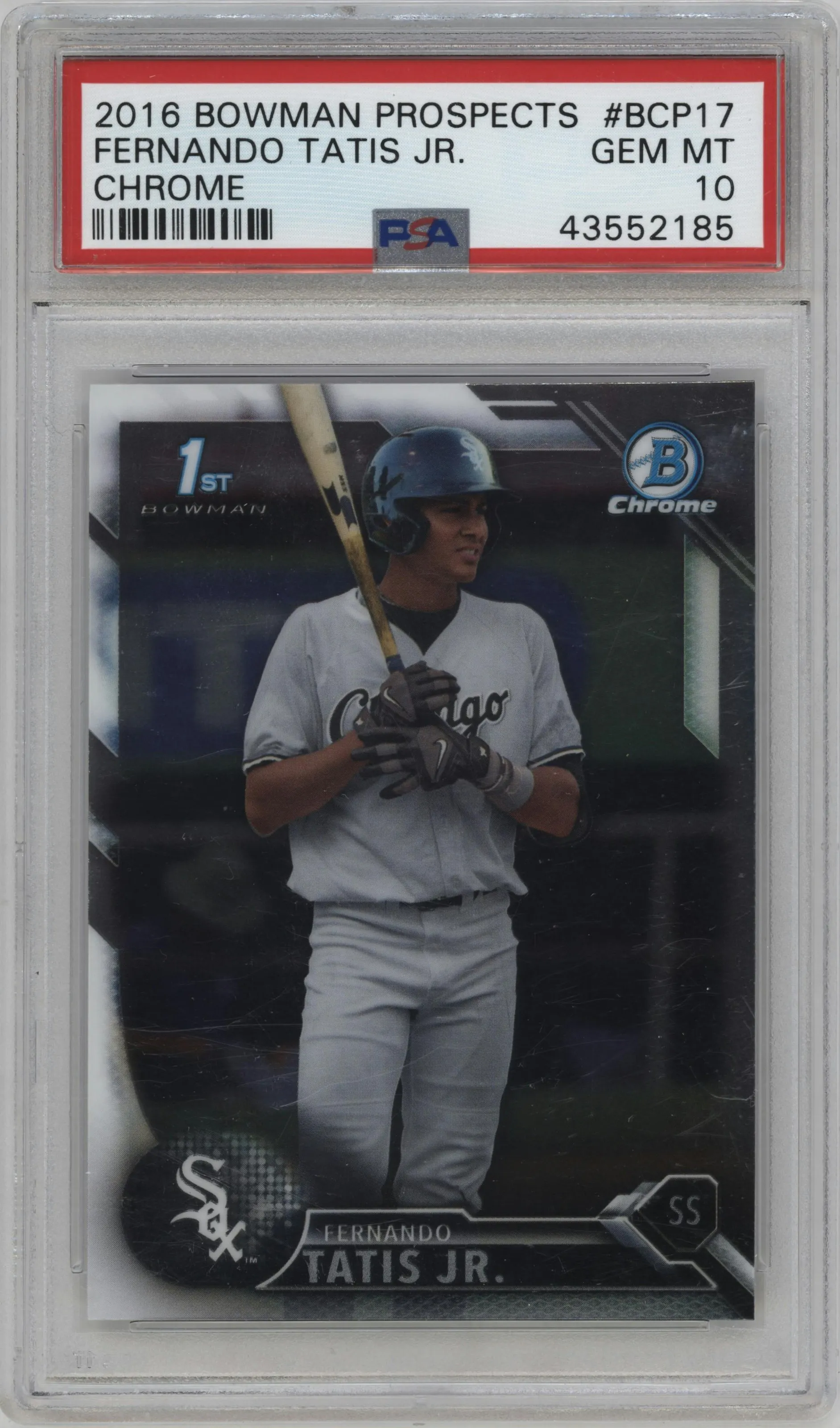 2016 Bowman Chr.Pros. Fernando Tatis Jr. #BCP17 PSA 10