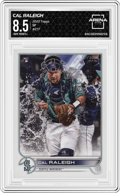 2022 Topps Series 1 Topps Series 1 SP Cal Raleigh ARENA CLUB 8.5