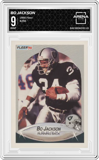 1990 Fleer Bo Jackson ARENA CLUB 9