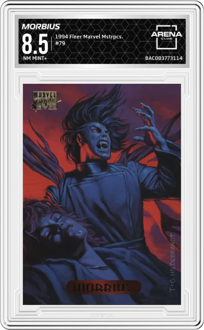 1994 Fleer Marvel Masterpieces Morbius ARENA CLUB 8.5