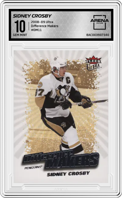 2008 Ultra Difference Makers Sidney Crosby #DM11 ARENA CLUB 10