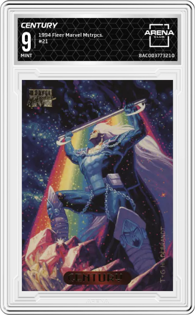 1994 Fleer Marvel Masterpieces Century ARENA CLUB 9
