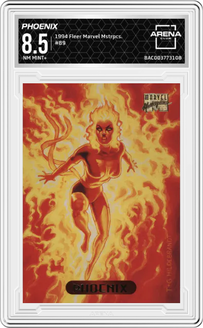 1994 Fleer Marvel Masterpieces Phoenix ARENA CLUB 8.5