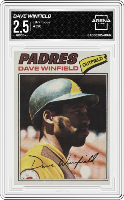 1977 Topps Dave Winfield ARENA CLUB 2.5