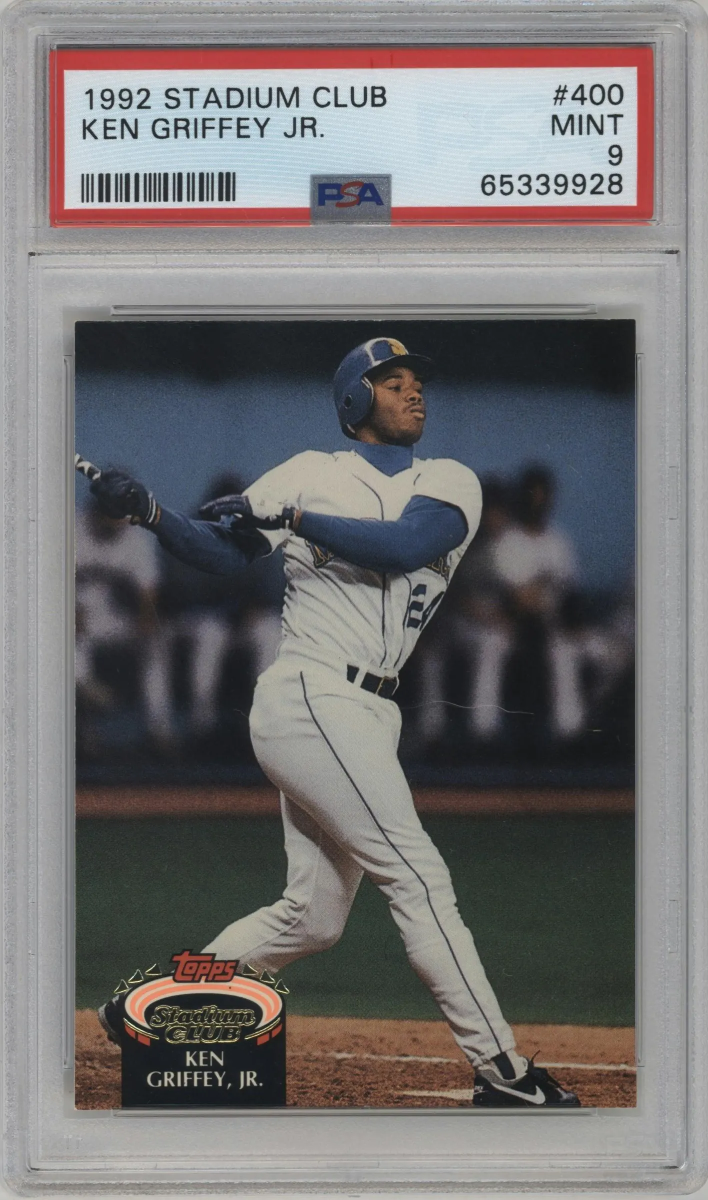 1992 Topps Stadium Club Ken Griffey Jr. #400 PSA 9