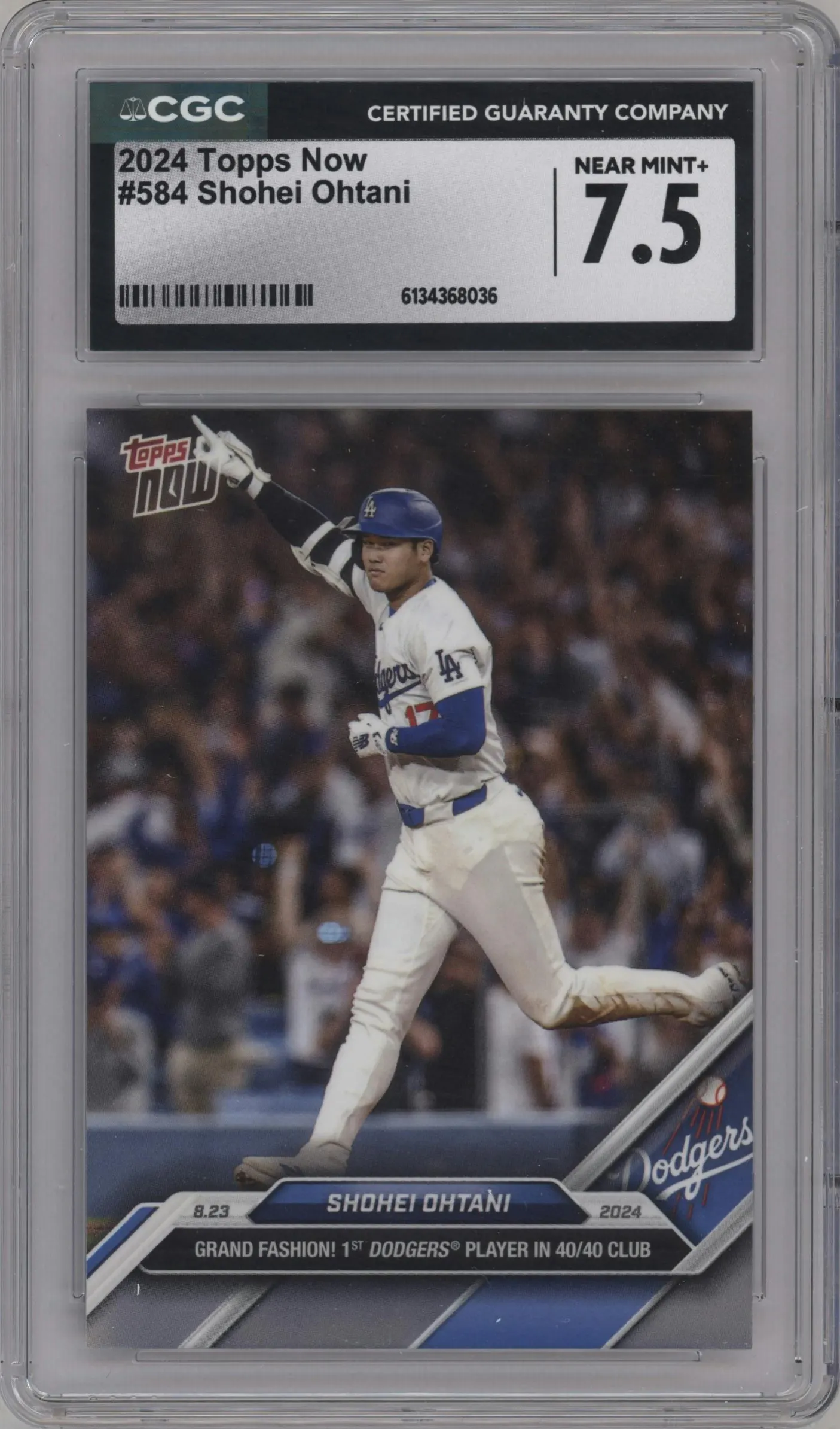 2024 Topps Now Shohei Ohtani #584 CGC 7.5