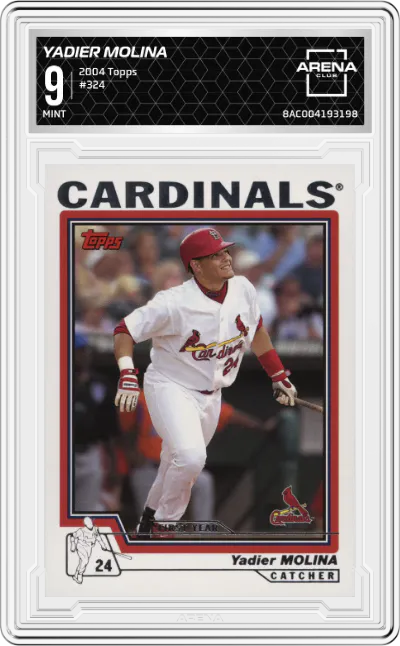2004 Topps Yadier Molina #324 ARENA CLUB 9