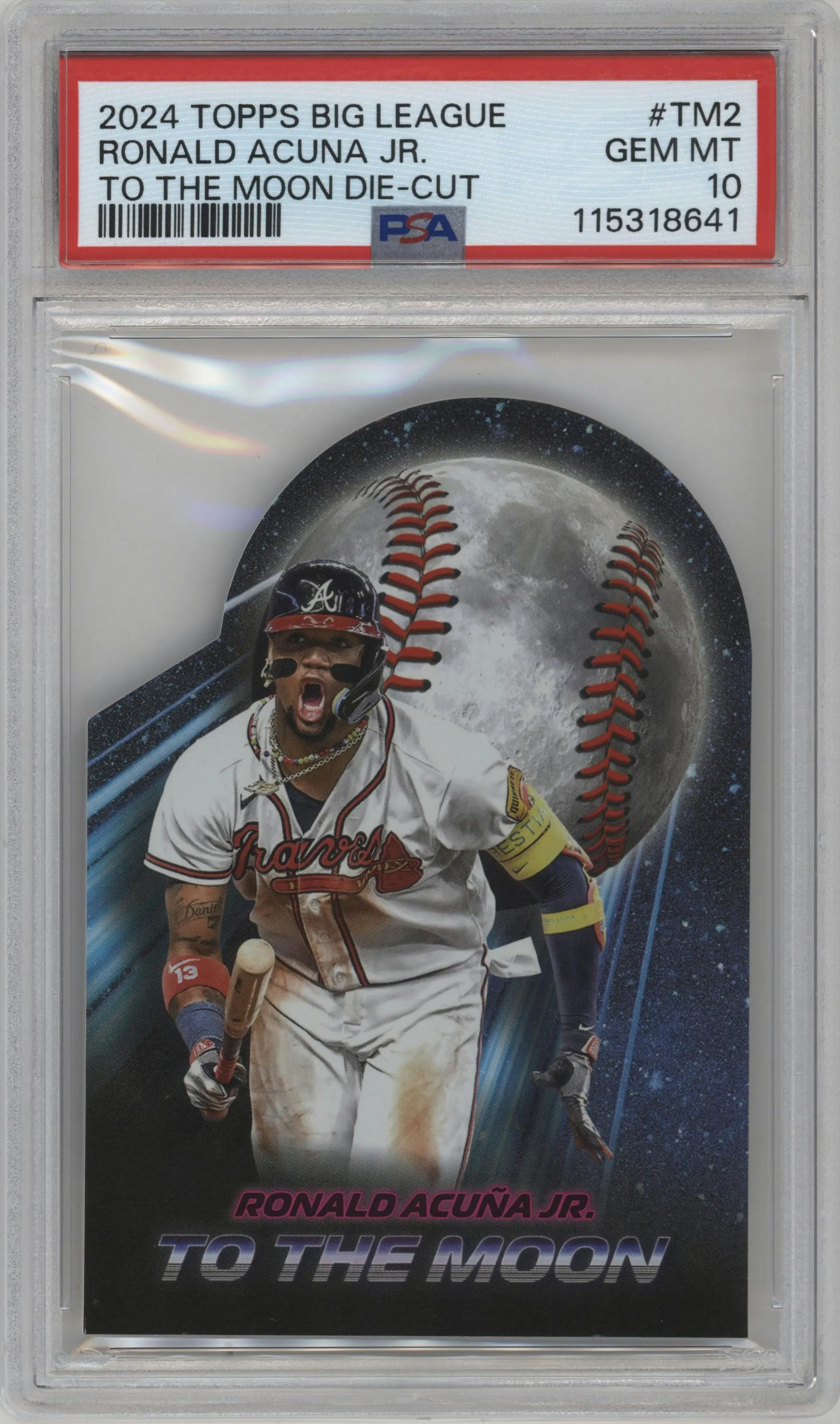 2024 Topps Big League To the Moon Ronald Acuna Jr. #TM-2 PSA 10