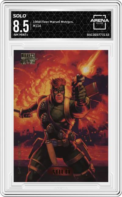 1994 Fleer Marvel Masterpieces Solo ARENA CLUB 8.5