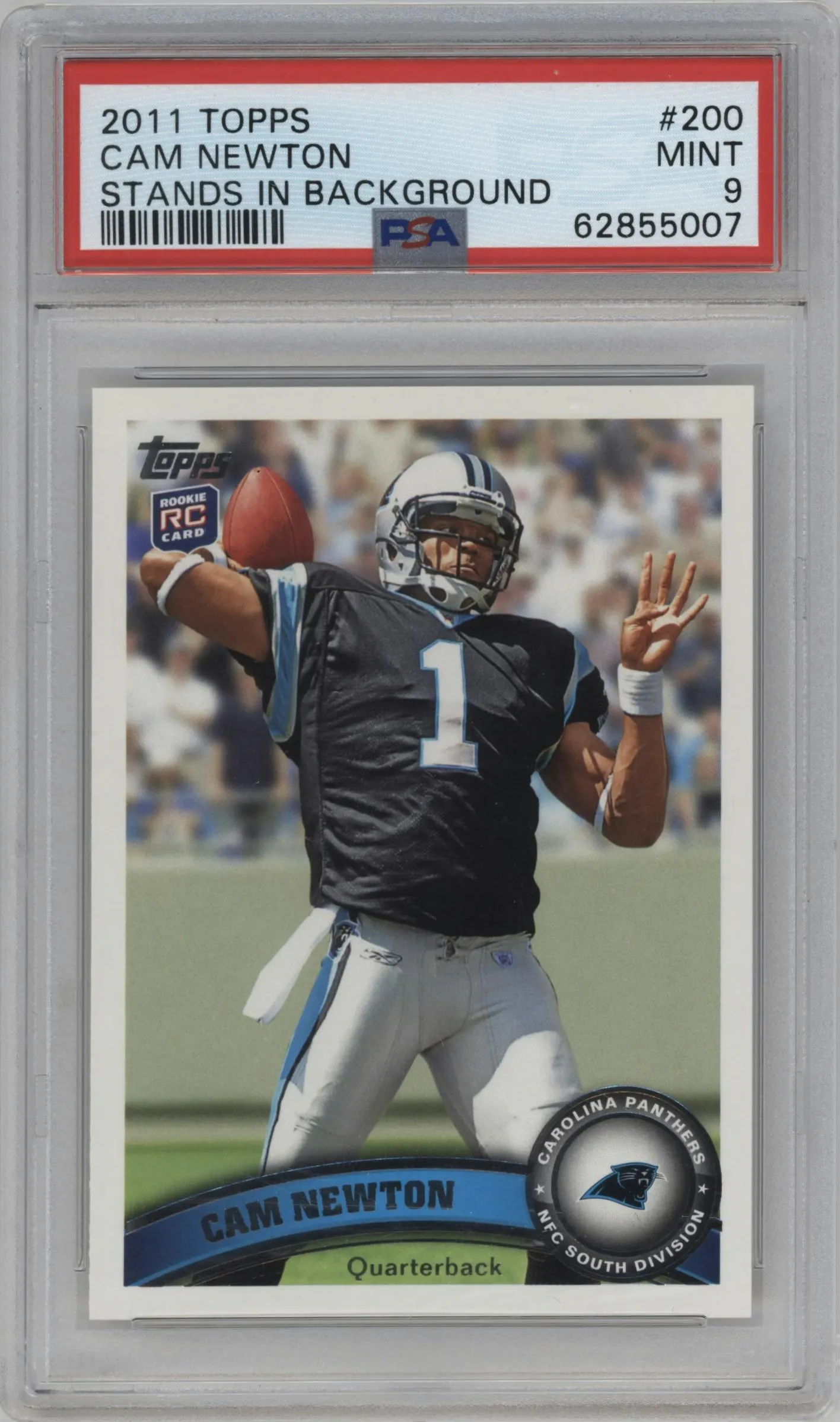 2011 Topps Cam Newton PSA 9