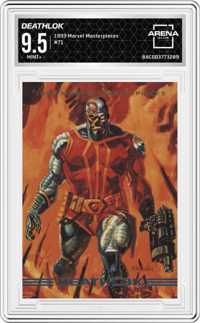 1993 SkyBox Marvel Masterpieces Deathlok ARENA CLUB 9.5