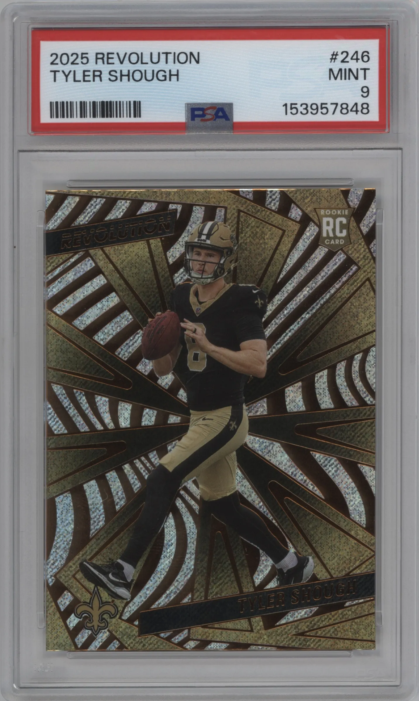2025 Panini Revolution Tyler Shough #246 PSA 9