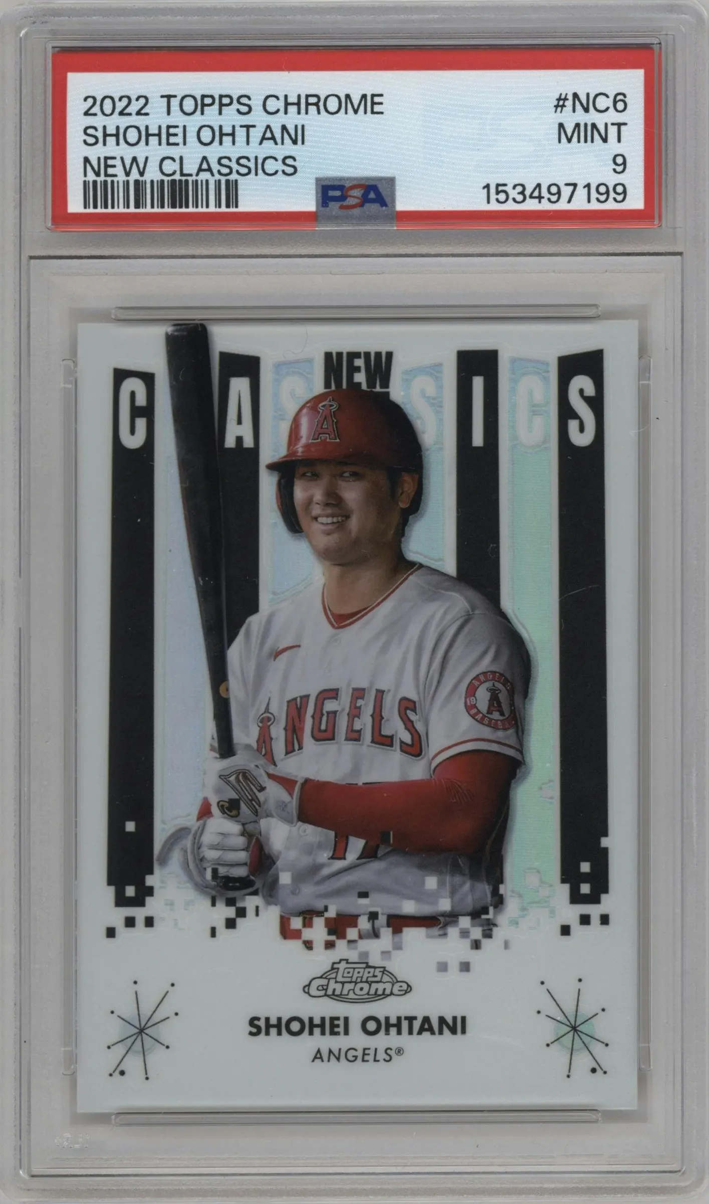 2022 Topps Chrome New Classics Shohei Ohtani PSA 9