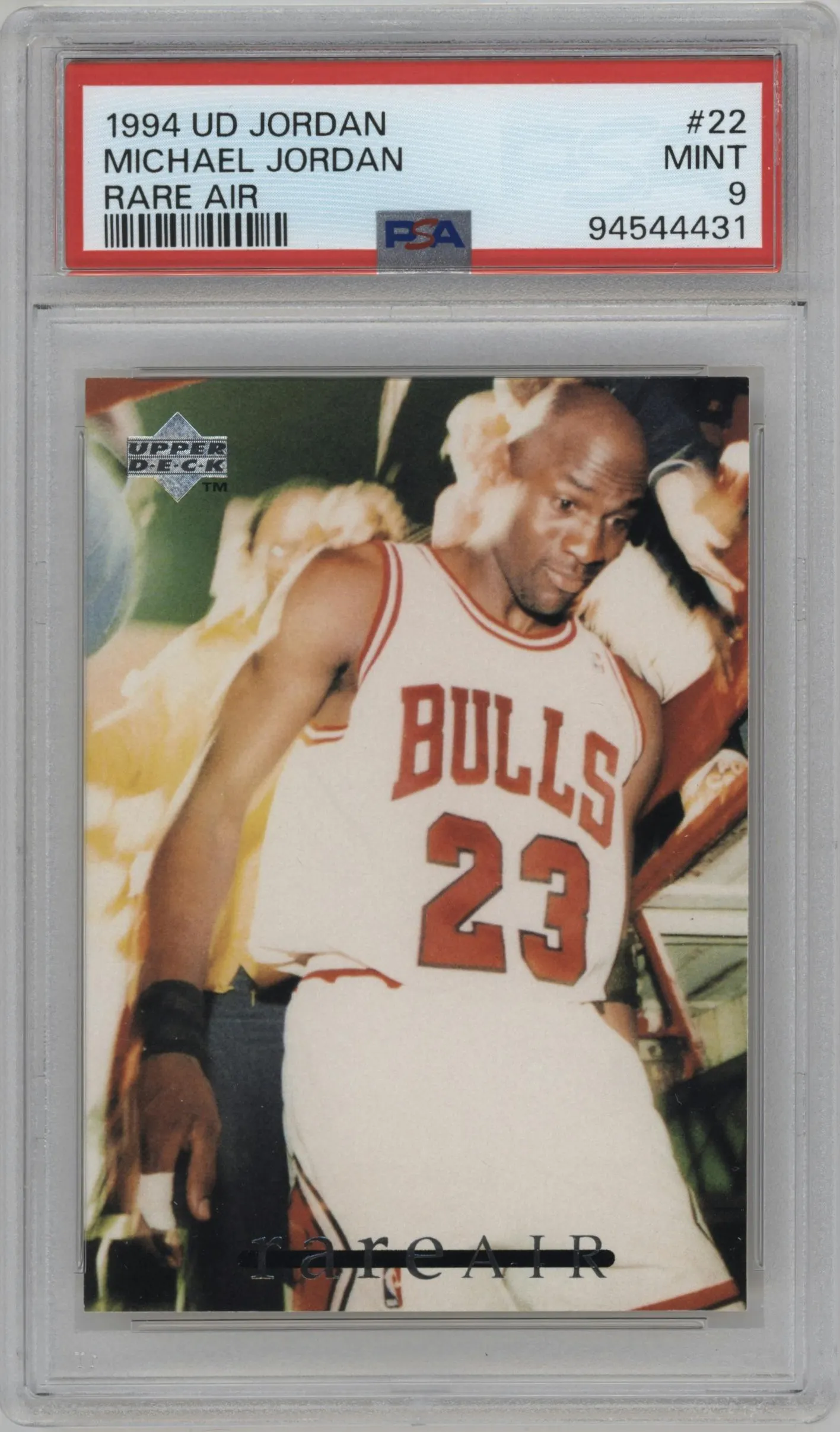 1994 Upper Deck Jordan Rare Air Michael Jordan #22 PSA 9