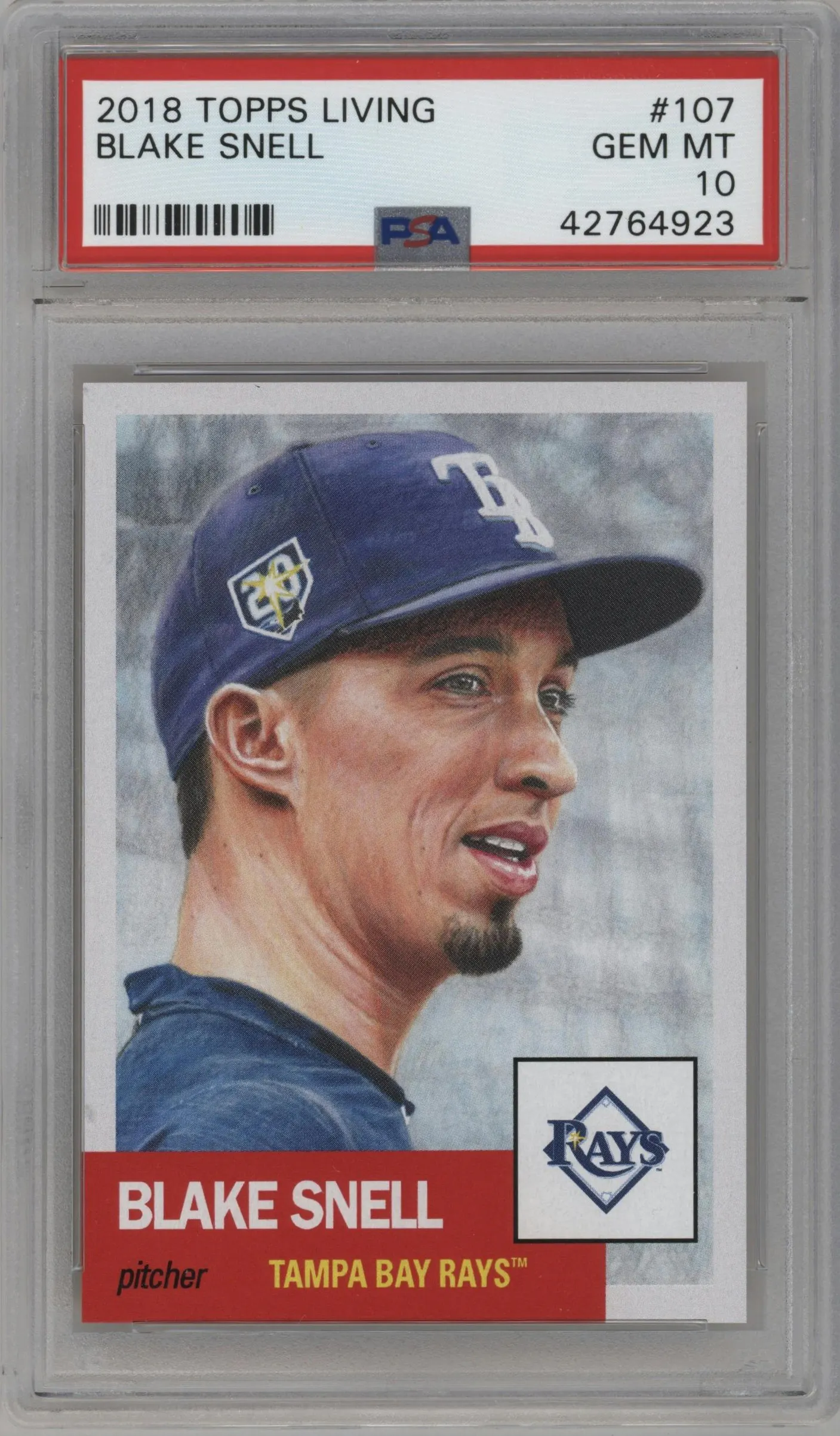 2018 Ultimate Topps Living Set 2018 Blake Snell PSA 10