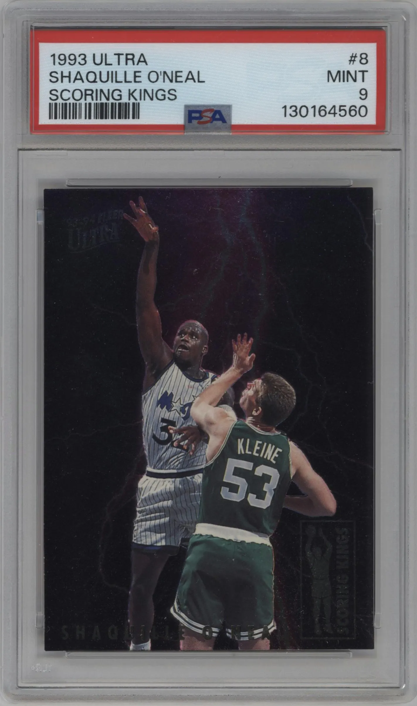 1993 Fleer Ultra Scoring Kings Shaquille O'Neal #8 PSA 9