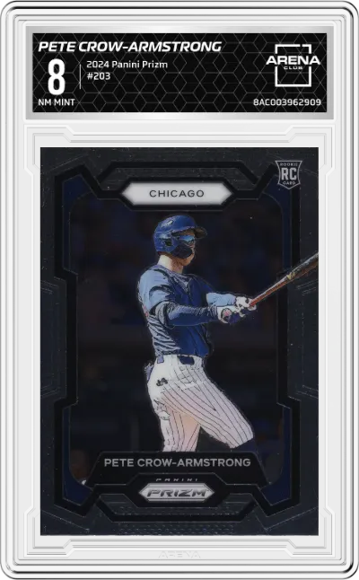 2024 Panini Prizm Pete Crow-Armstrong #203 ARENA CLUB 8
