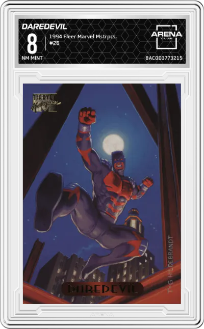 1994 Fleer Marvel Masterpieces Daredevil #26 ARENA CLUB 8