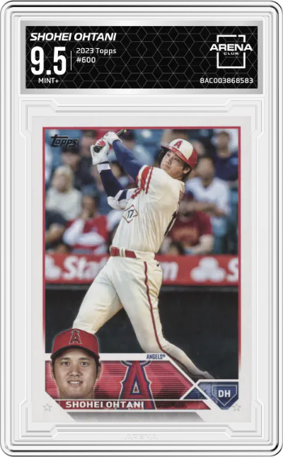 2023 Topps Series 2 Shohei Ohtani #600 ARENA CLUB 9.5