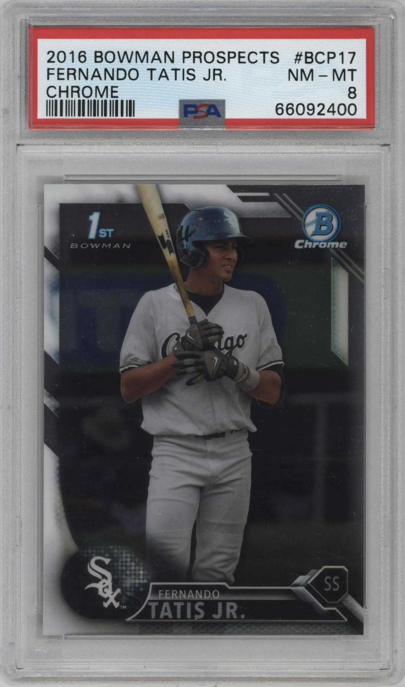 2016 Bowman Chr.Pros. Fernando Tatis Jr. PSA 8