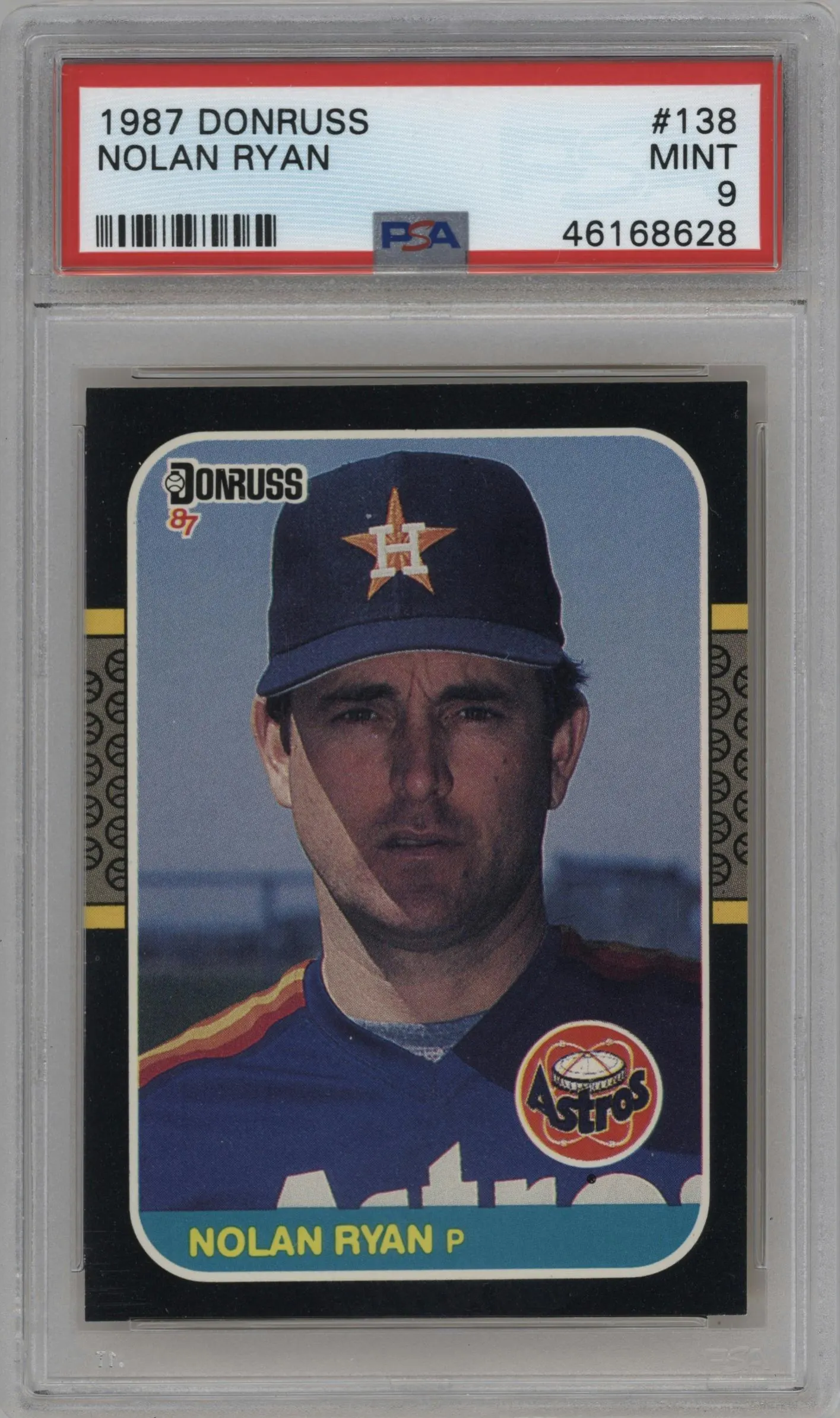 1987 Donruss Nolan Ryan #138 PSA 9