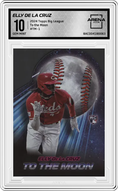 2024 Topps Big League To the Moon Elly De La Cruz #TM-1 ARENA CLUB 10