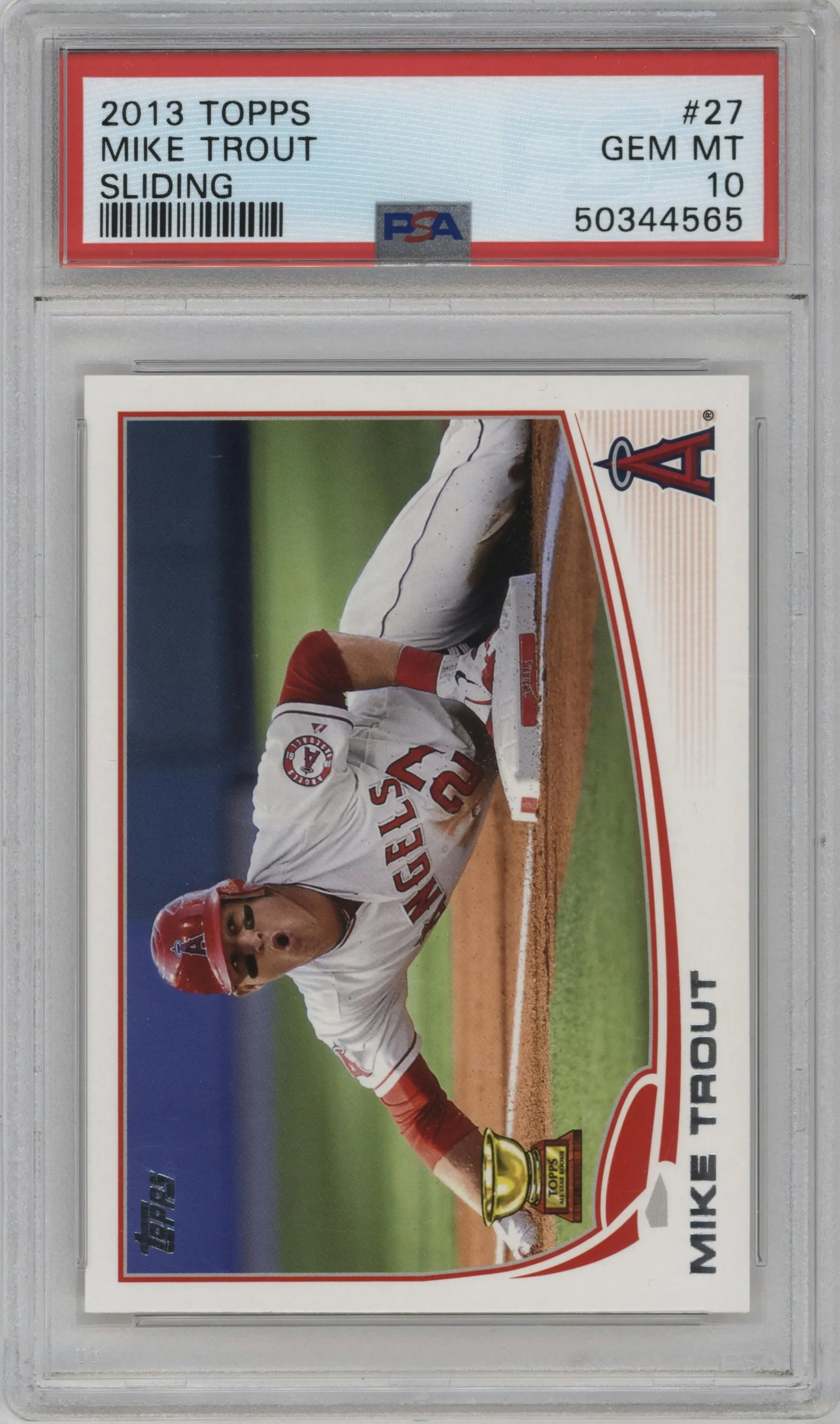 2013 Topps Mike Trout #27 PSA 10