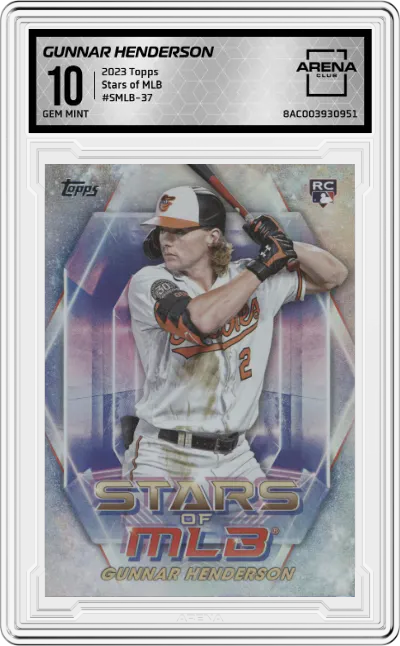 2023 Topps Series 2 Stars of MLB Gunnar Henderson ARENA CLUB 10