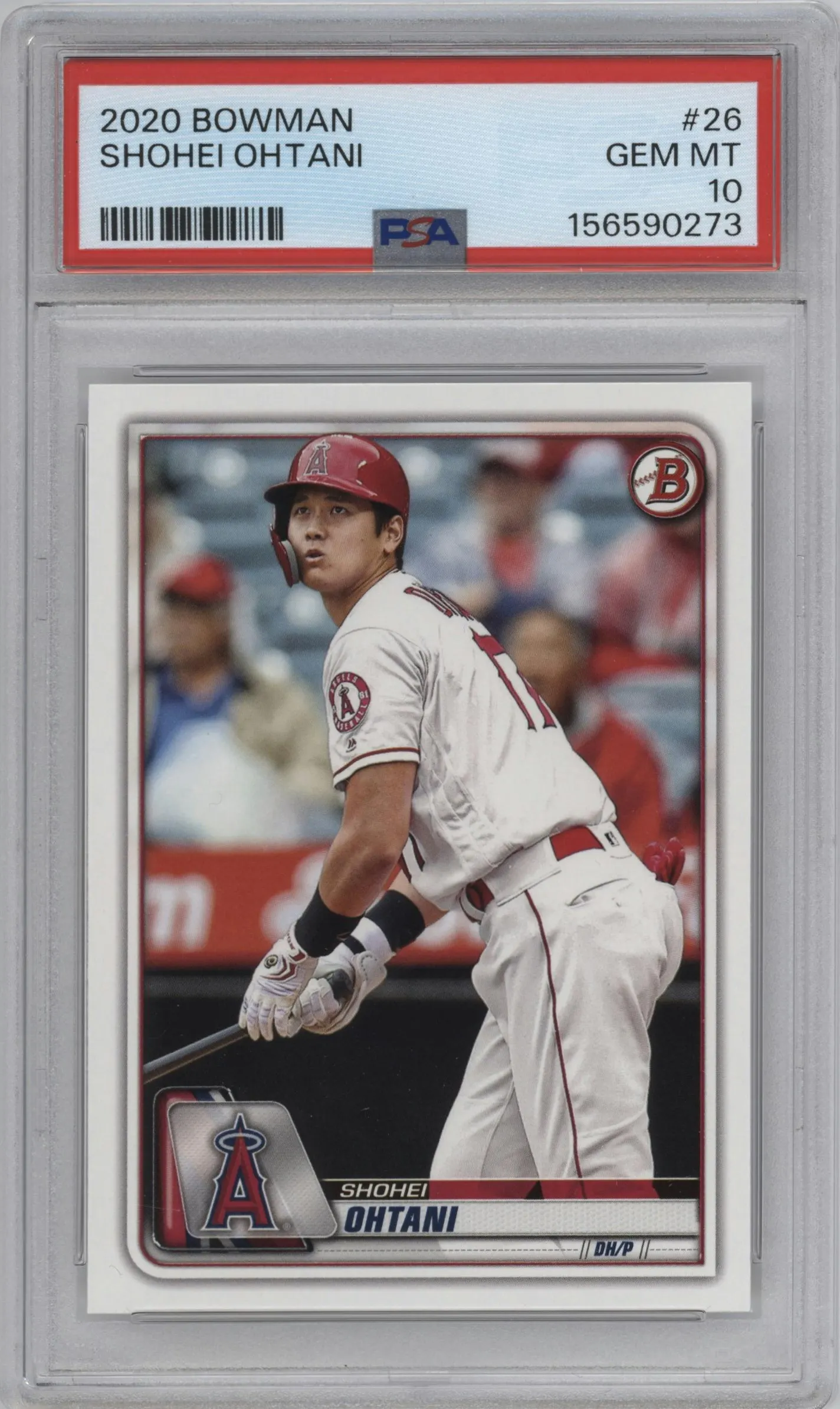 2020 Bowman Shohei Ohtani #26 PSA 10
