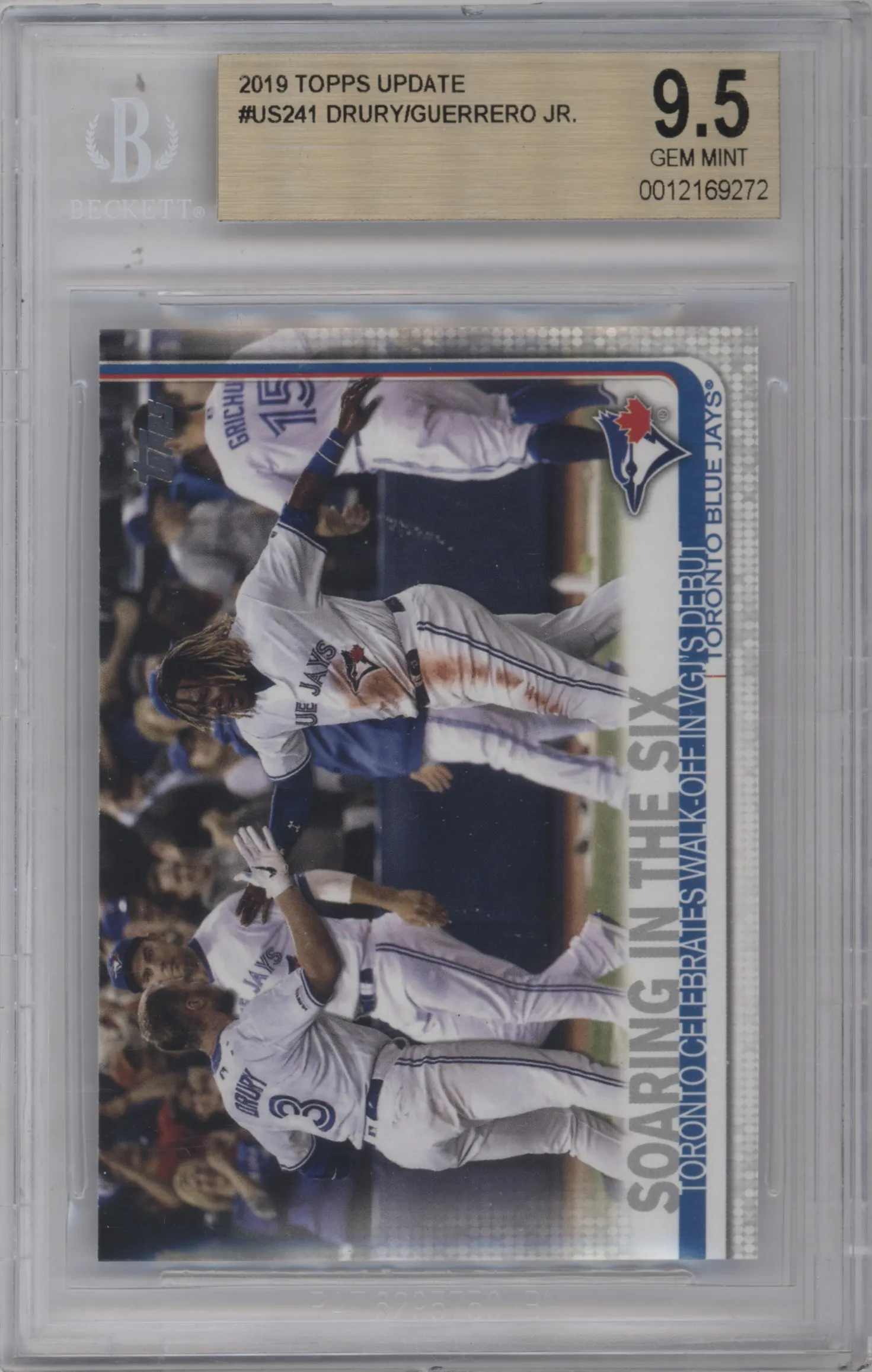 2019 Topps Update Soaring In The Six #US241 BGS 9.5