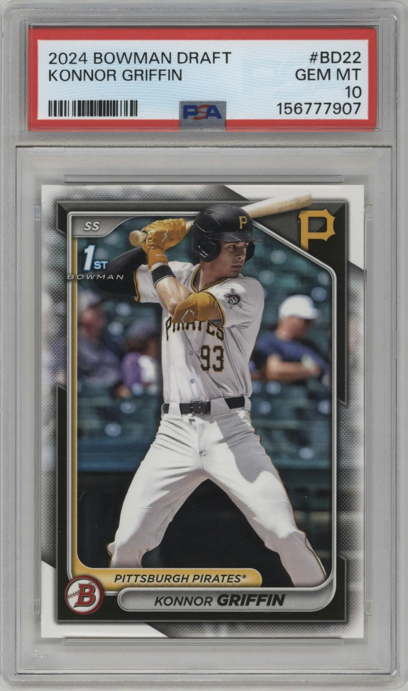 2024 Bowman Draft Konnor Griffin #BD-22 PSA 10
