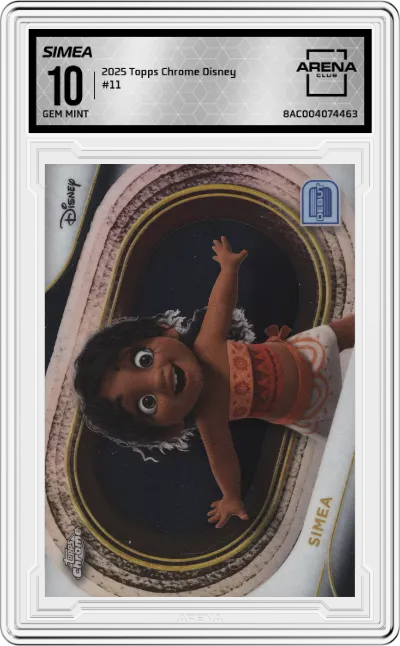 2025 Topps Chrome Disney Simea #11 ARENA CLUB 10