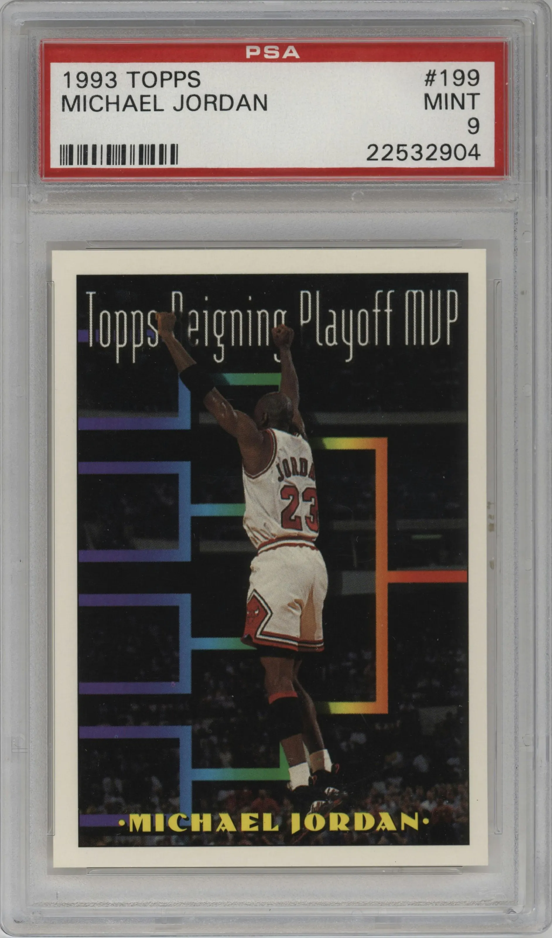 1993 Topps Michael Jordan PSA 9